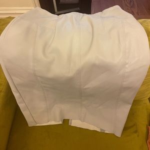 Express faux leather pencil skirt